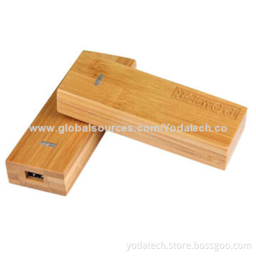 Bamboo and Wooden Power Bank